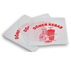 KEBAB WRAPPING PAPER 17*20
