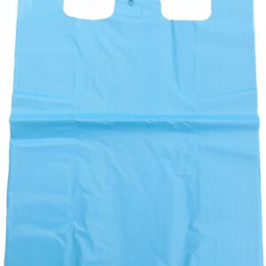 BLUE VEST MEDIUM CARRIER BAGS 11*17*21