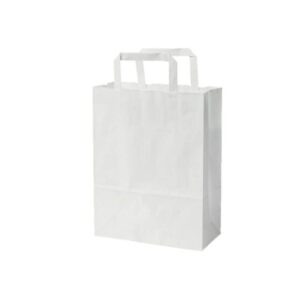 WHITE SOS BAG  MEDIUM 250PCS