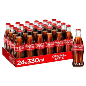 COCA COLA COKE GLASS 24*330ML