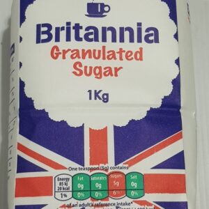 BRITANNIA SUGAR GRANULLED 15*1KG