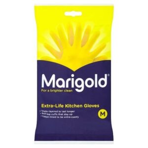 MARIGOLD GLOVES KITCHEN YELLOW 6*2LI