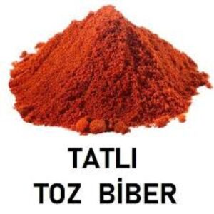 NEFIS TATLI TOZ BIBER 25KG