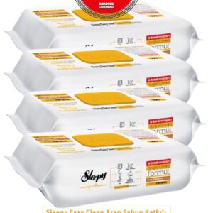 SLEEPY YUZEY TEMIZLIK HAVLUSU ARAP SABUNLU 100`LU